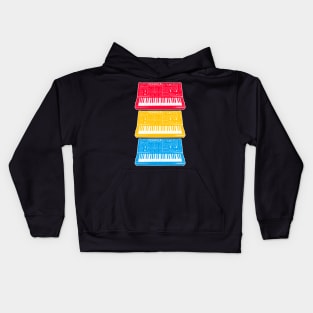 Polivoks / Russian Analogue Synthesizer Pop Art Kids Hoodie